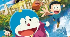 Doraemon’s “Art World Tales” Still Dominating Japanese Box Office! dora esekai poster