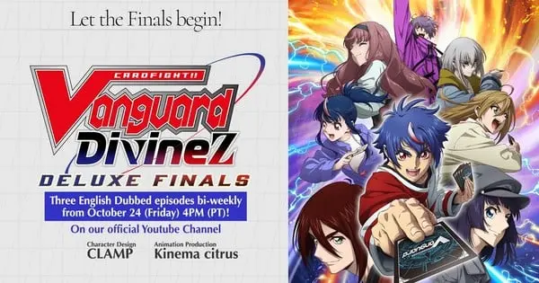 Cardfight!! Vanguard Divinez Deluxe Finals Anime Reveals English Dub Cast and Trailer GGu2UnXlzok
