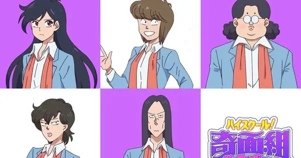 New High School! Kimengumi Anime Casts ‘Omegumi’ All-Girl Gang highschool2