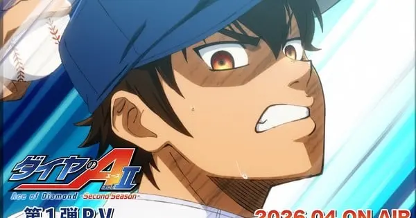 Ace of Diamond Act II Second Season Anime Confirmed for April 2026 Debut; Staff and Studio Details Awaited XC2eLwj3M