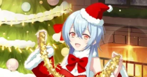 Momo Sakurai, Aimi Ozawa Join Cast of ‘There Was a Cute Girl in the Hero’s Party, So I Tried Confessing to Her’ Anime xmas visual.png